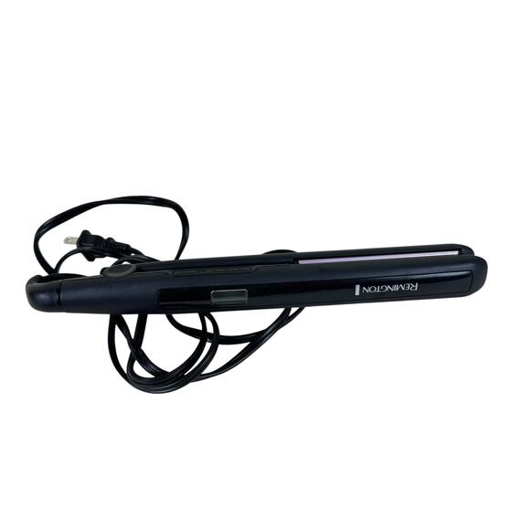 Remington Black Anti-Static 1" Ceramic Titanium Coating Flat Iron Model S5500 - Picture 1 of 7